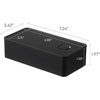 image:imageYAMAZAKI Home Tower VacuumSealing Bento Box MicrowaveSafe Leak Proof Wide Lunch Box Or Food Storage Container For Fridge Or Freezer  Polypropylene  500MlBlack