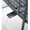 image:imageYAMAZAKI Home TwoTier Adjustable Dish Drainer Rack Compact Drying Rack with Hooks Utensils Holder Steel Draining Spout Water Resistant No Assembly Req  Twotier adjustable dish drainer rack with side hooks and a dedicated utensils holder Helps keep everyday spaces organizedBlack