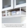 image:imageYAMAZAKI Home Under Shelf Storage Rack  Cabinet Organizer  No Assembly ReqWhite