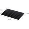 image:imageYamazaki Home Foldable Drainer Tray  Kitchen Dish Drying Mat  No Assembly ReqBlack