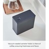 image:imageYamazaki Home Tower Airtight Coffee Canister Vacuum Sealed Ground Coffee Storage Container  Polypropylene Black