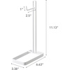 image:imageYamazaki Home Tower Banana Stand  Steel  Sleek banana stand keeps fruit fresh and prevents bruising Compact countertop design Helps keep everyday spaces organized