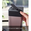 image:imageYamazaki Home Tower Pitcher Bottle For Water Or Tea Collapsible Reusable Jug With Gasket  Abs Plastic  04 Gallons 12 LitersBlack