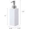 image:imageYamazaki Home Tower Refillable Hand Soap Dispenser with Pump  Bathroom Kitchen  Abs Plastic  85 Fluid Oz 250 Milliliters