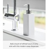 image:imageYamazaki Home Tower Refillable Hand Soap Dispenser with Pump  Bathroom Kitchen  Abs Plastic  85 Fluid Oz 250 Milliliters
