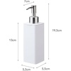 image:imageYamazaki Home Tower Refillable Hand Soap Dispenser with Pump  Bathroom Kitchen  Abs Plastic  85 Fluid Oz 250 Milliliters