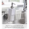 image:imageYamazaki Home Tower Refillable Hand Soap Dispenser with Pump  Bathroom Kitchen  Abs Plastic  85 Fluid Oz 250 Milliliters