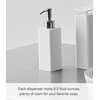 image:imageYamazaki Home Tower Refillable Hand Soap Dispenser with Pump  Bathroom Kitchen  Abs Plastic  85 Fluid Oz 250 Milliliters