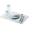 image:imageYamazaki Home Foldable Drainer Tray  Kitchen Dish Drying Mat  No Assembly ReqWhite