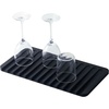 image:imageYamazaki Home Self Draining Tray  Drying Board Dish Drainer Mat BlackBlack