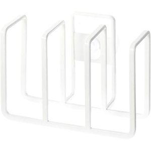 image:imageYAMAZAKI Home Plate 3 Sponge Holder  Steel Rack Organizer for Kitchen Sink  Steel