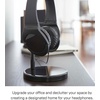 image:imageYAMAZAKI Home Office Desk Headphone Stand  Headset Holder  Round Base Round SteelBlack