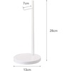 image:imageYAMAZAKI Home Office Desk Headphone Stand  Headset Holder  Round Base Round SteelWhite