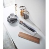image:imageYAMAZAKI Home Rin Utensil Case Knife Fork Spoon Silverware Cutlery Holder with Divider Portable for Kitchen Counter Or Table  Plastic  WoodAsh