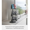 image:imageYAMAZAKI Home Smart Universal Adjustable Game Controller StandController Holder  SteelBlack