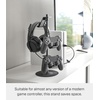 image:imageYAMAZAKI Home Smart Universal Adjustable Game Controller StandController Holder  SteelBlack