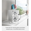 image:imageYAMAZAKI Home Smart Universal Adjustable Game Controller StandController Holder  SteelWhite