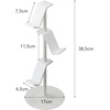 image:imageYAMAZAKI Home Smart Universal Adjustable Game Controller StandController Holder  SteelWhite