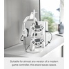 image:imageYAMAZAKI Home Smart Universal Adjustable Game Controller StandController Holder  SteelWhite
