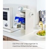 image:imageYAMAZAKI Home Tower 4Tier Plastic Food Wrap Or Aluminum Foil Organizer Metal Kitchen Storage Holder  Steel