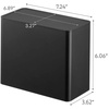 image:imageYAMAZAKI Home Tower Coffee Filter Holder Cone Filter Or Coffee Pod Storage Container Case  Polypropylene Black