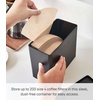 image:imageYAMAZAKI Home Tower Coffee Filter Holder Cone Filter Or Coffee Pod Storage Container Case  Polypropylene Black