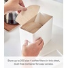 image:imageYAMAZAKI Home Tower Coffee Filter Holder Cone Filter Or Coffee Pod Storage Container Case  Polypropylene White