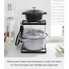 image:imageYAMAZAKI Home Tower Pot Organizer  SteelBlack
