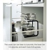 image:imageYAMAZAKI Home Tower Pot Organizer  SteelBlack