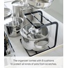 image:imageYAMAZAKI Home Tower Pot Organizer  SteelBlack