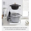 image:imageYAMAZAKI Home Tower Pot Organizer  SteelWhite