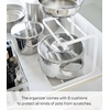 image:imageYAMAZAKI Home Tower Pot Organizer  SteelWhite