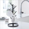 image:imageYAMAZAKI home Branch Glass StandTree Holder Cup Organizer 1340 x 630 x 630 inches WhiteBrown
