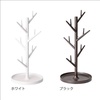 image:imageYAMAZAKI home Branch Glass StandTree Holder Cup Organizer 1340 x 630 x 630 inches WhiteBrown