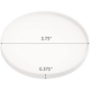 image:imageYamazaki Home Coasters Set of 6 Silicone Round Dishwasher Safe No Assembly Req