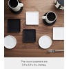 image:imageYamazaki Home Coasters Set of 6 Silicone Round Dishwasher Safe No Assembly Req