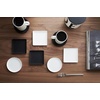 image:imageYamazaki Home Coasters Set of 6 Silicone Round Dishwasher Safe No Assembly Req