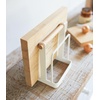 image:imageYamazaki Home Cutting Board Stand Water Resistant No Assembly Req White One SizeWhite