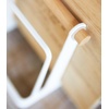 image:imageYamazaki Home Cutting Board Stand Water Resistant No Assembly Req White One SizeWhite