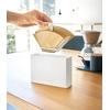 image:imageYamazaki Home Tower Coffee Filter Case  Kitchen Storage Holder ContainerWhite