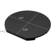 image:imageYamazaki Home Tower Round Cutting Board  Magnetic Mounting Dishwasher Safe NonSlip Surface  Ideal for Pizza and Ingredient Prep  PolypropyleneBlack
