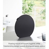 image:imageYamazaki Home Tower Round Cutting Board  Magnetic Mounting Dishwasher Safe NonSlip Surface  Ideal for Pizza and Ingredient Prep  PolypropyleneBlack