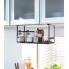image:imageYamazaki Home Tower Under Shelf Spice Rack And Organizer For Kitchen Cabinets  SteelBlack