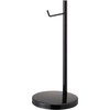image:imageYAMAZAKI Home Office Desk Headphone Stand  Headset Holder  Round Base Round SteelBlack
