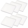 image:imageYAMAZAKI Home Tower Modern Table Drink Coasters Set of 6  Square  SiliconeWhite