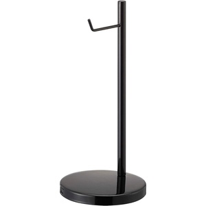image:imageYAMAZAKI Home Office Desk Headphone Stand  Headset Holder  Round Base Round SteelBlack