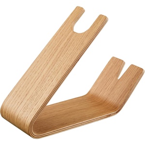 image:imageYAMAZAKI Home Rin Hair Dryer amp Iron Holder Hair Tool Organizer for SalonQuality Blowout HairdryerFlat IronCurling Iron Countertop Organizer  WoodAsh