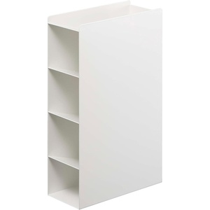 image:imageYAMAZAKI Home Tower 4Tier Plastic Food Wrap Or Aluminum Foil Organizer Metal Kitchen Storage Holder  Steel