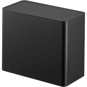 image:imageYAMAZAKI Home Tower Coffee Filter Holder Cone Filter Or Coffee Pod Storage Container Case  Polypropylene Black