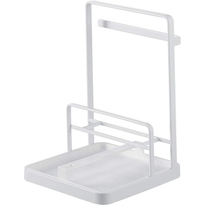 image:imageYAMAZAKI home 4772 Cooking Tool and Lid StationKitchen Utensil Organizer Stand One Size White